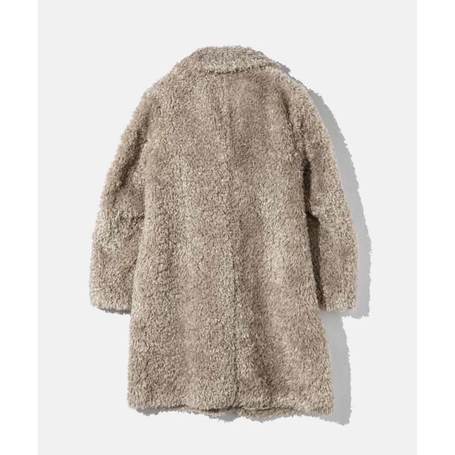 ヘルノ HERNO CURLY ALTERNATIVE FUR COAT カーリーオルタナティブファー コート GC000503D 12421 エコファー ボア ロング レディース アウター 爆買 | HERNO | 08