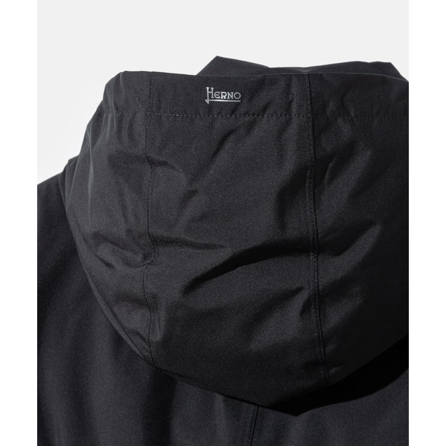 ヘルノ HERNO LONG PARKA IN 2-LAYER WINDSTOPPER 2レイヤーウィンドストッパーロングパーカー PI001242U 12840 ダウンジャケット メンズ アウター 爆買の画像