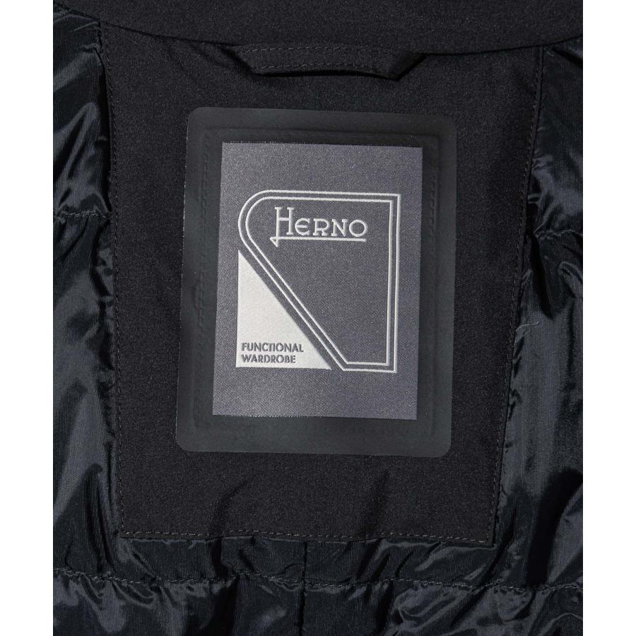 ヘルノ HERNO LONG PARKA IN 2-LAYER WINDSTOPPER 2レイヤーウィンドストッパーロングパーカー PI001242U 12840 ダウンジャケット メンズ アウター 爆買の画像