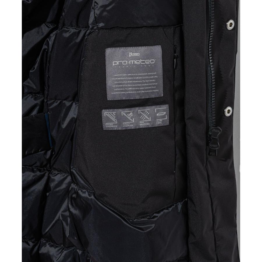 ヘルノ HERNO LONG PARKA IN 2-LAYER WINDSTOPPER 2レイヤーウィンドストッパーロングパーカー PI001242U 12840 ダウンジャケット メンズ アウター 爆買の画像