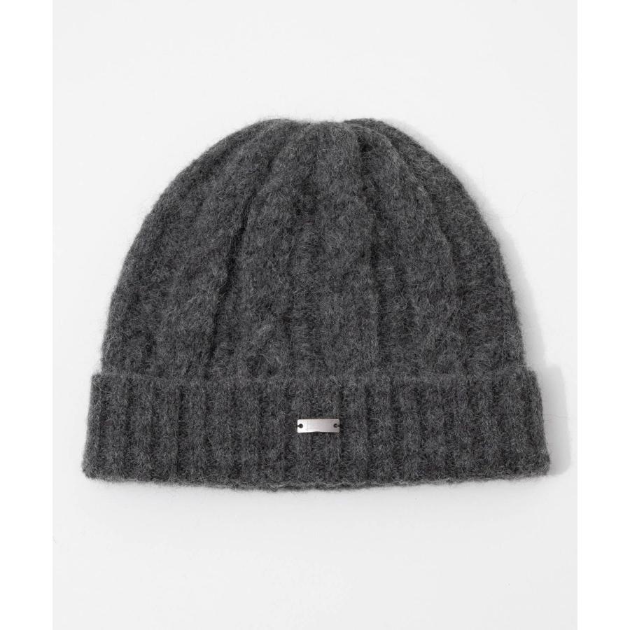 HERNO（ヘルノ） HERNO RESORT リゾート BEANIE IN CABLE KNIT ALPACA