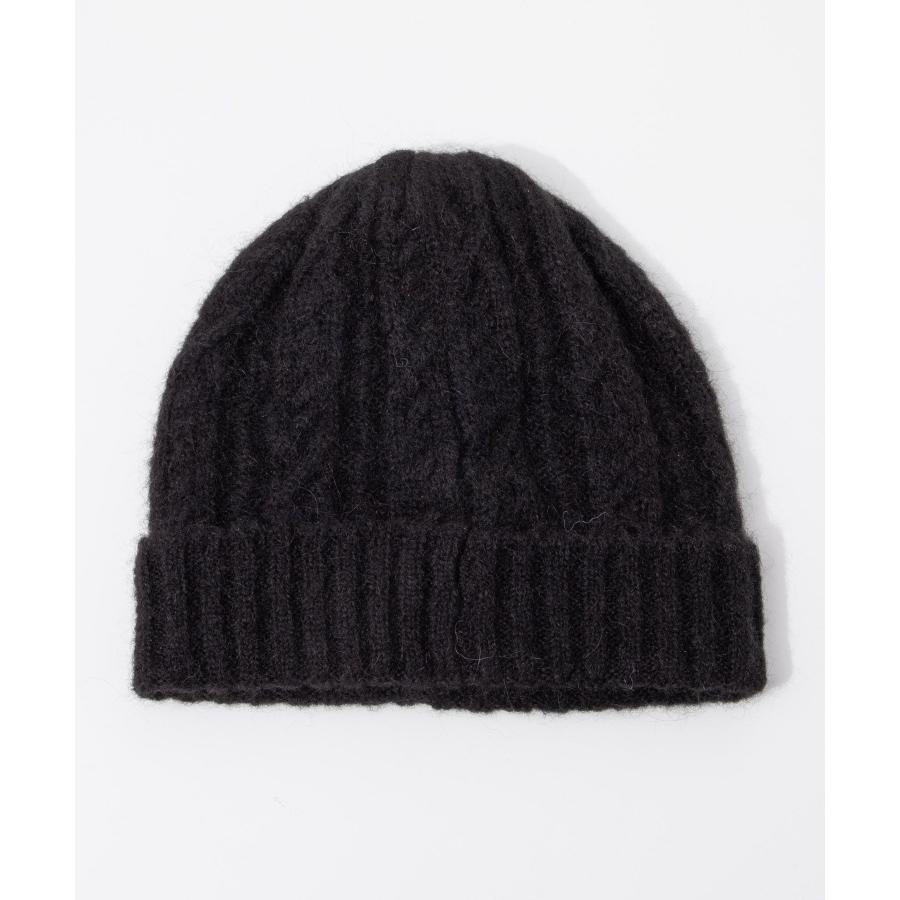 HERNO（ヘルノ） HERNO RESORT リゾート BEANIE IN CABLE KNIT ALPACA