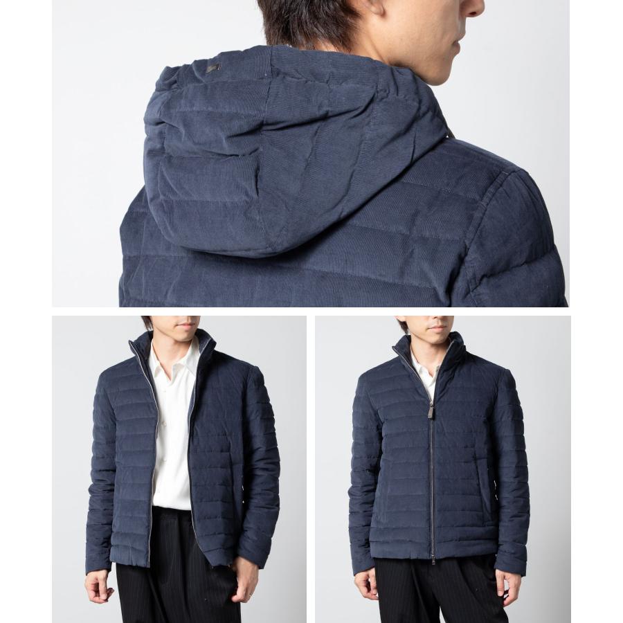 ヘルノ HERNO RESORT リゾート JACKET IN LIGHT CORDUROY ライトコーデュロイ ジャケット PI00105UR 13265 ダウンジャケット メンズ アウター 爆買の画像