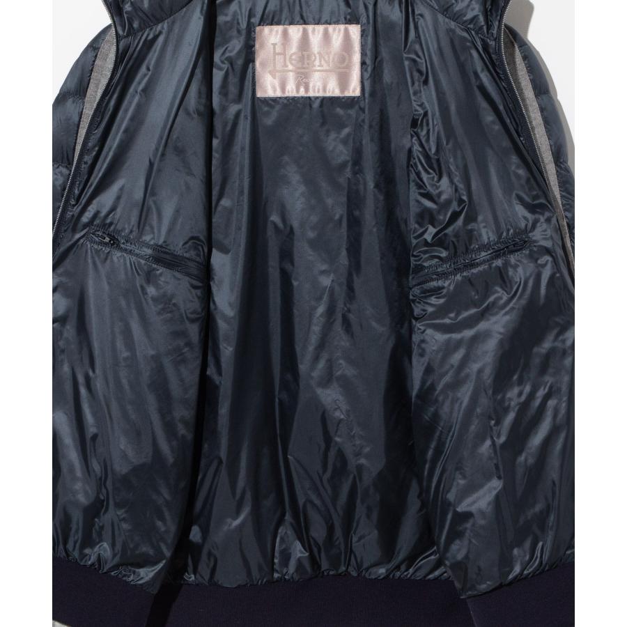 ヘルノ HERNO RESORT リゾート BOMBER JACKET IN NYLON ULTRALIGHT ボンバージャケット ウルトラナイロン PI00104UR 12020Z ダウンジャケット メンズ ア 爆買の画像