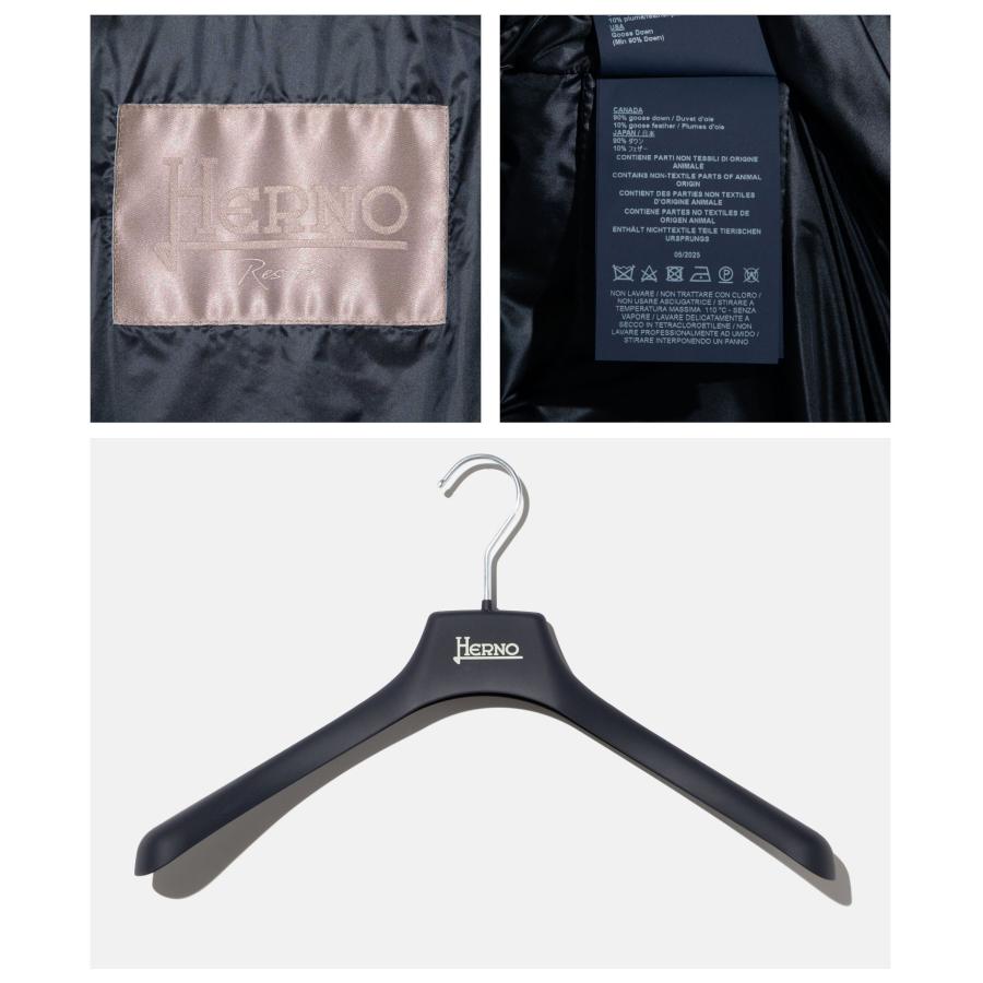 ヘルノ HERNO RESORT リゾート BOMBER JACKET IN NYLON ULTRALIGHT ボンバージャケット ウルトラナイロン PI00104UR 12020Z ダウンジャケット メンズ ア 爆買の画像