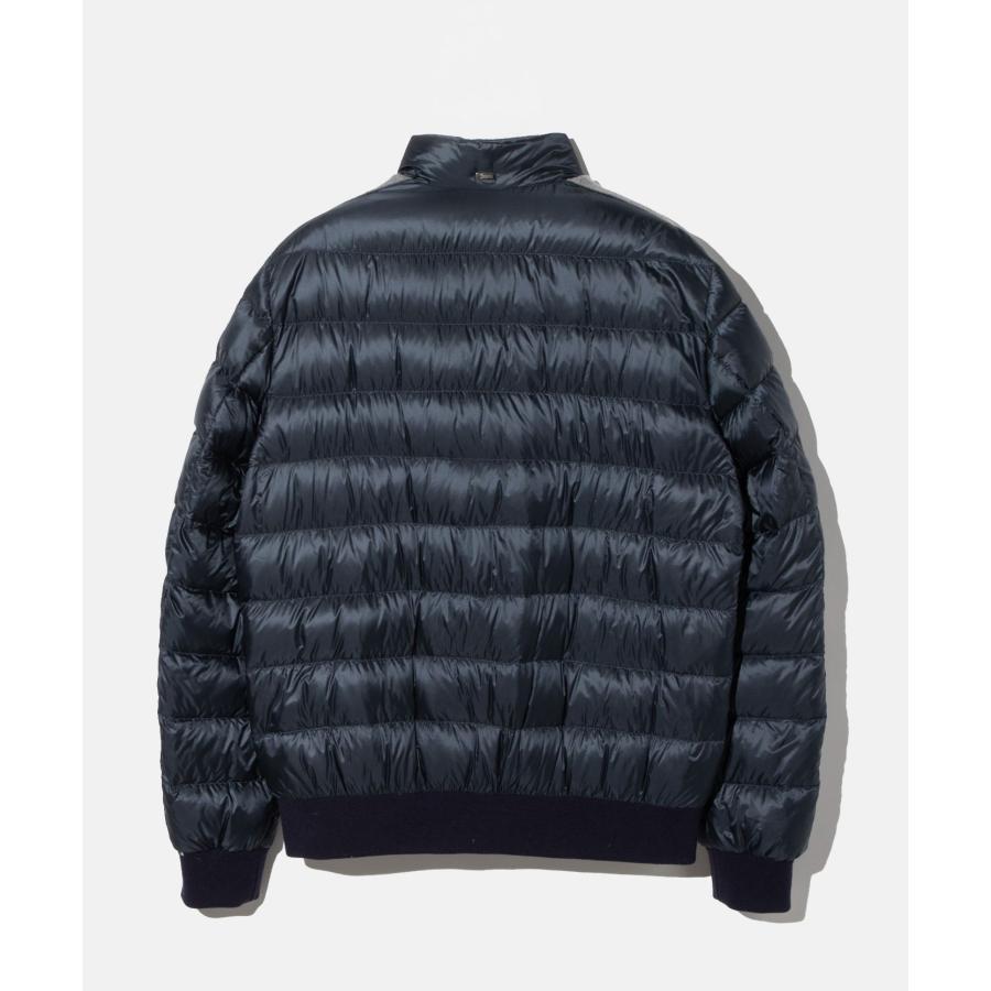 ヘルノ HERNO RESORT リゾート BOMBER JACKET IN NYLON ULTRALIGHT ボンバージャケット ウルトラナイロン PI00104UR 12020Z ダウンジャケット メンズ ア 爆買の画像