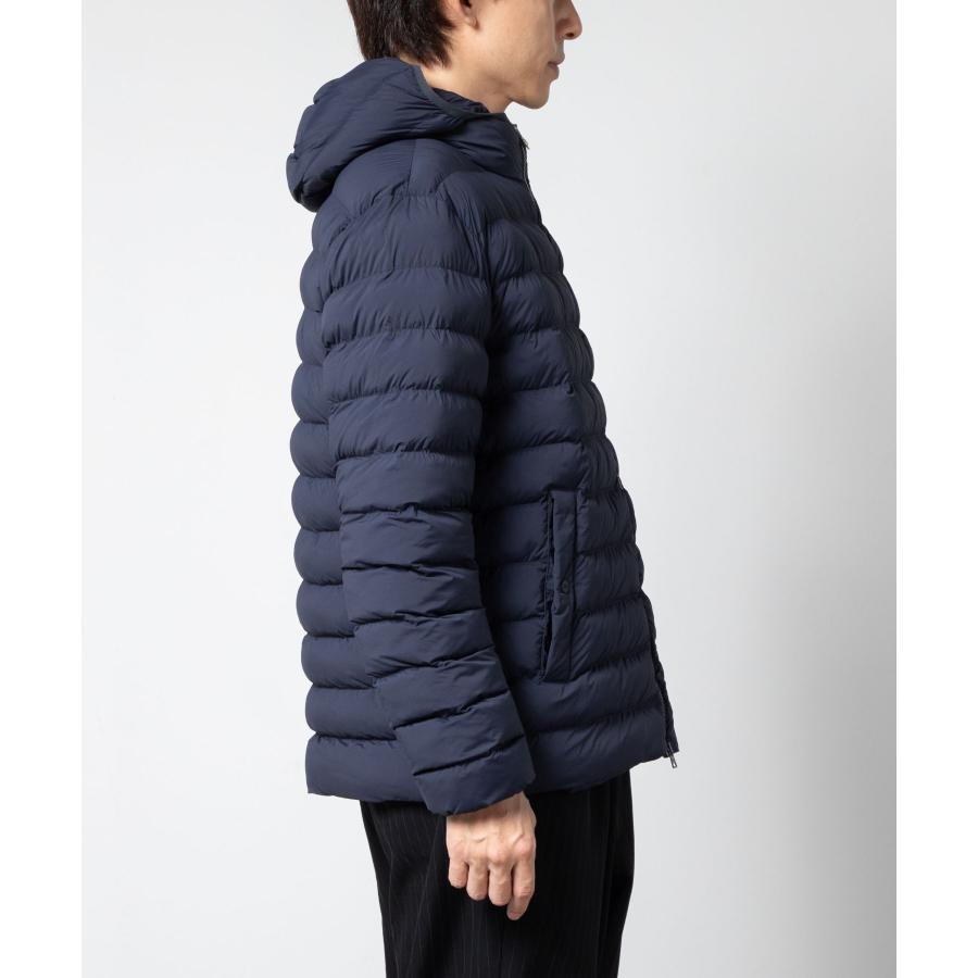 Herno Resort ダウン　手袋付き HERNO ヘルノ Resort [秋冬] フーデッド ブルゾン ミラノリブ グレー