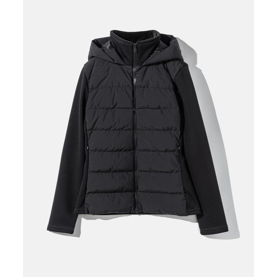 美品ヘルノHERNO イタリア製ロゴプレート付きダブルジップジャケット　40 HERNO（ヘルノ） HERNO DOUBLE STRETCH SCUBA + DOUBLE STRET ダブル