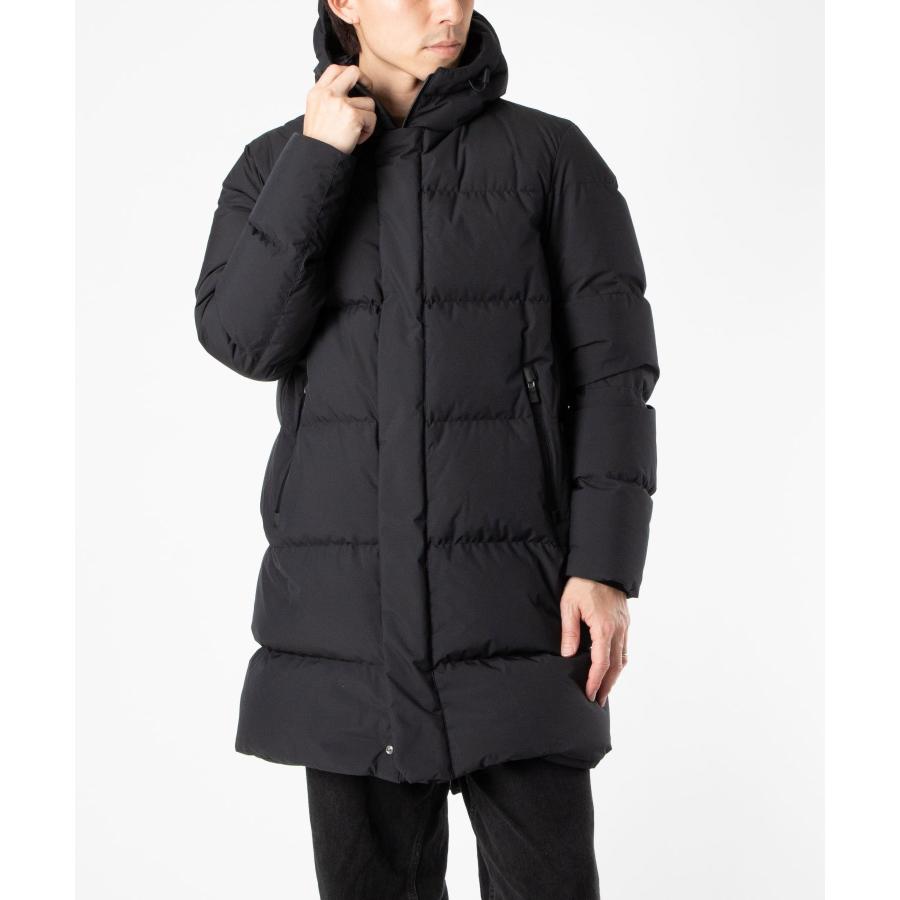 超美品　ヘルノ　フードダブルジップコート　国内正規品 HERNO (ヘルノ) フード フルジップ ダウンコート HRLPI001519D