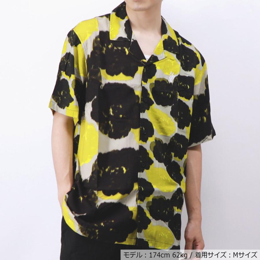 HUF 総柄 半袖シャツ L レーヨン アロハシャツ 楽天市場】【セール 20％OFF】 HUF ハフ 半袖シャツ 開襟シャツ