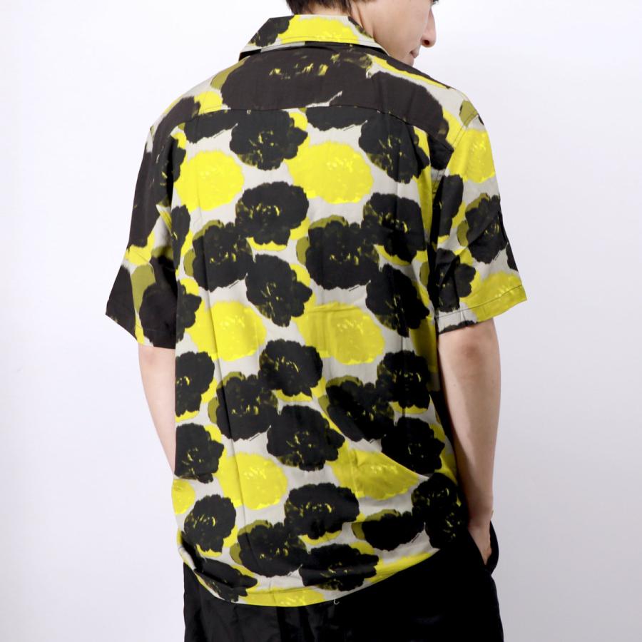 HUF（ハフ） シャツ メンズ トップス 半袖 ドレスシャツ 総柄 リゾート