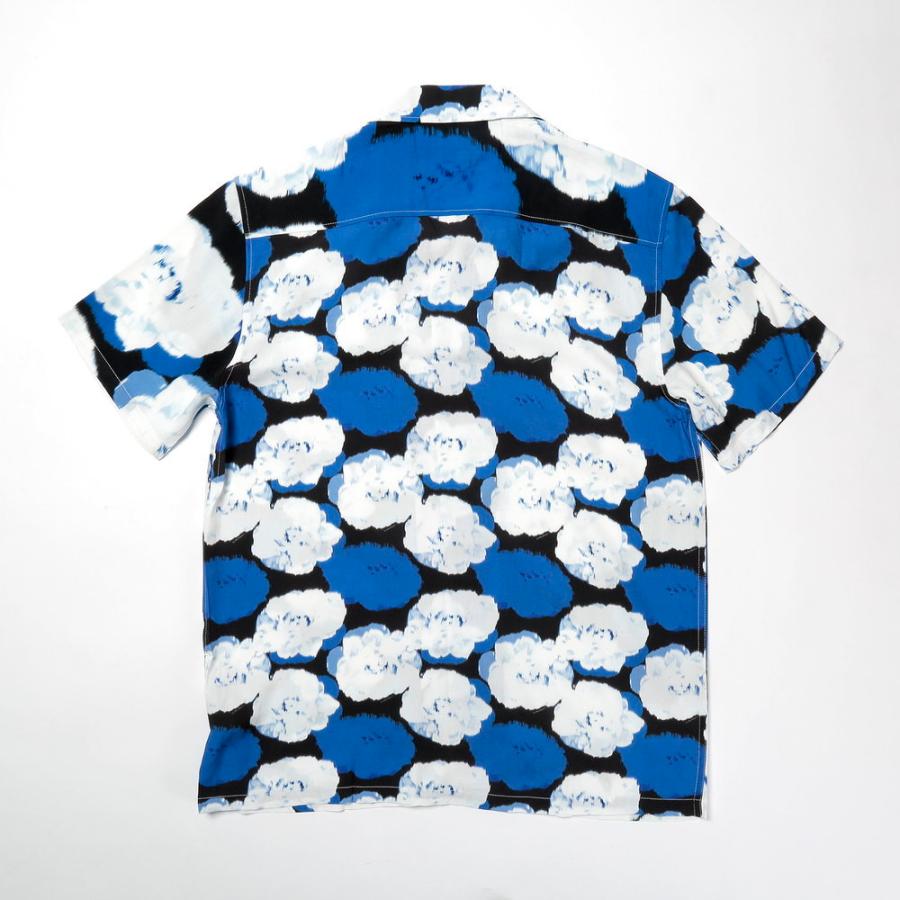 【新品・タグ付】ハフ HUF 23S アロハシャツ 総柄 レーヨン 人気Lサイズ HUF ハフ 半袖 ボタンシャツ 総柄 ALOHA パラダイス リゾート
