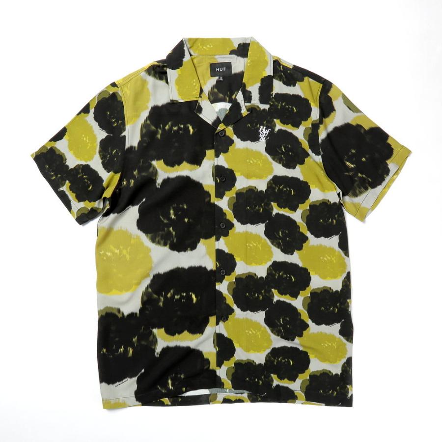HUF（ハフ） シャツ メンズ トップス 半袖 ドレスシャツ 総柄 リゾート