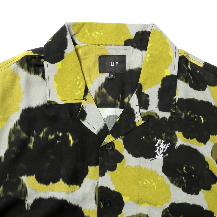 HUF（ハフ） シャツ メンズ トップス 半袖 ドレスシャツ 総柄 リゾート