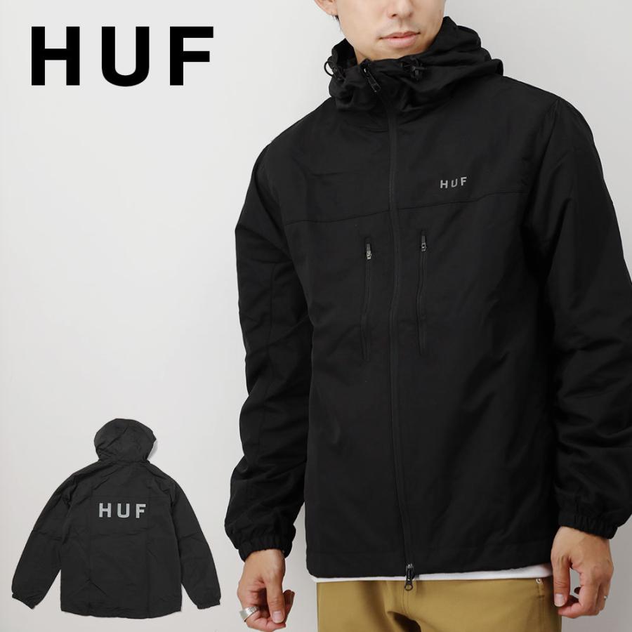 ハフ HUF ジャケット メンズ アウター シェルジャケット ロゴ STANDARD SHELL 3 JACKET カジュアル シンプル アウトドア フード マウンテンパーカー JK00281｜u-stream