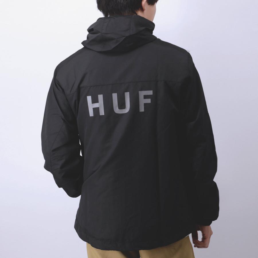 ハフ HUF ジャケット メンズ アウター シェルジャケット ロゴ STANDARD SHELL 3 JACKET カジュアル シンプル アウトドア フード マウンテンパーカー JK00281｜u-stream｜10