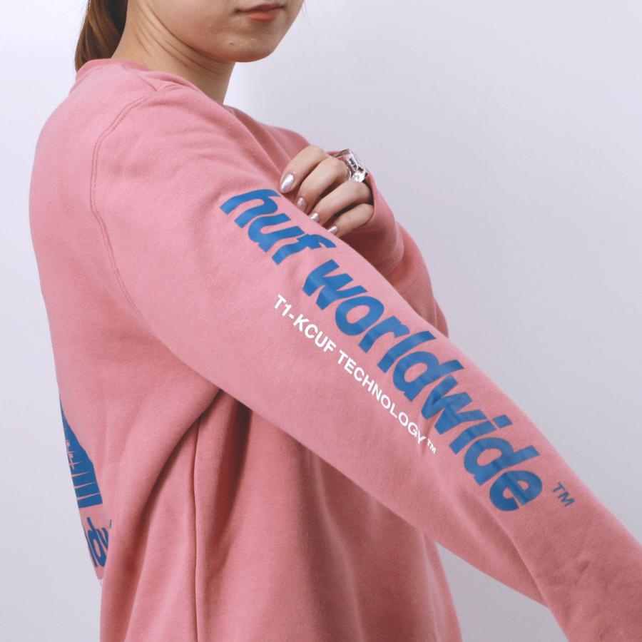 美品！HUF × UNITED ARROWS & SONS 長袖トレーナー　厚手 HUF ハフ トレーナー スウェット メンズ ESSENTIALS DOMESTIC