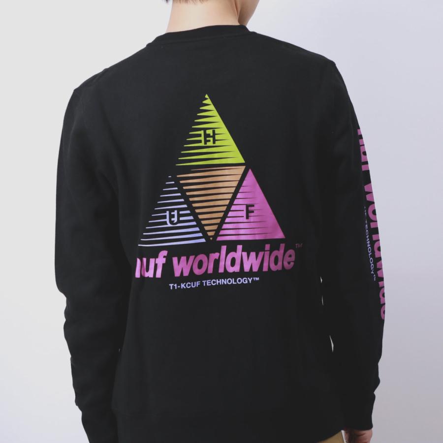 美品！HUF × UNITED ARROWS & SONS 長袖トレーナー　厚手 美品！HUF × UNITED ARROWS & SONS 長袖トレーナー厚手