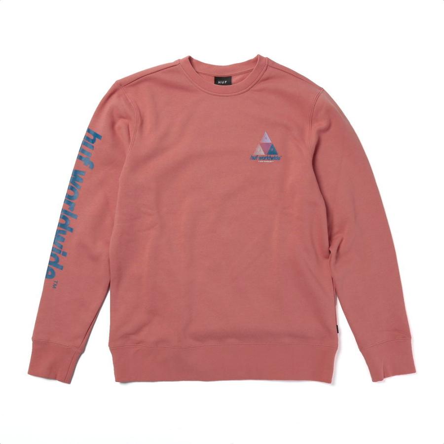 美品！HUF × UNITED ARROWS & SONS 長袖トレーナー　厚手 HUF × united&arrows son コラボ 長袖カットソー ブラック