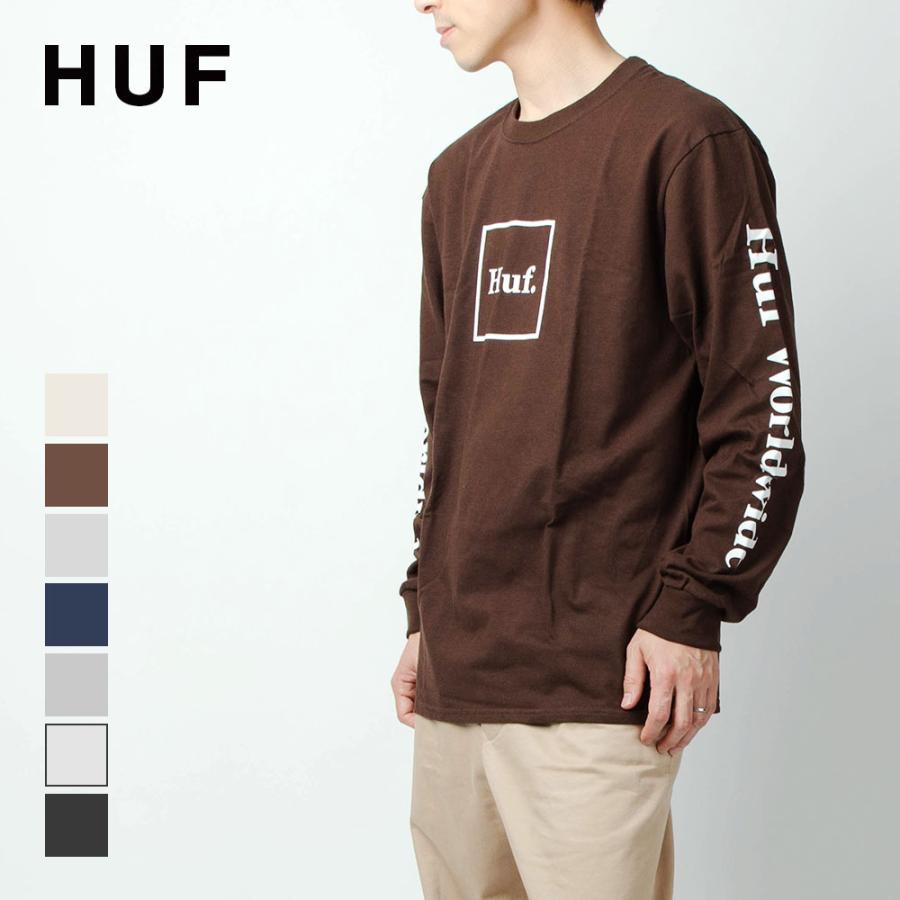 HUF（ハフ） ロンT TS00146 メンズ トップス 長袖 ロングTシャツ ESSENTIALS DOMESTIC L/S TEE ...