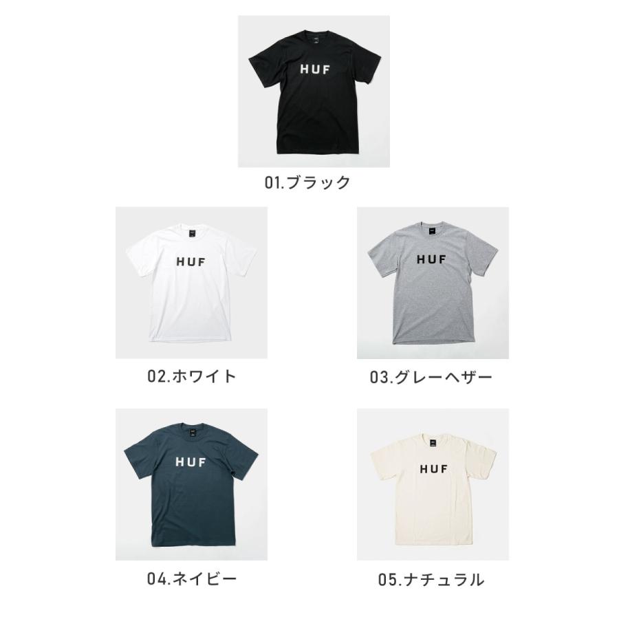 ハフ HUF Tシャツ TS00508 メンズ トップス 半袖 カットソー ロゴ エッセンシャルティー カジュアル ESSENTIALS OG LOGO S/S TEE シンプル コットン 綿｜u-stream｜02