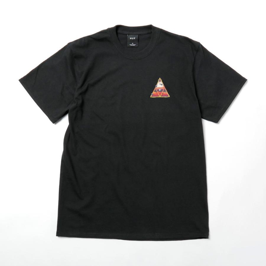 ハフ HUF Tシャツ メンズ トップス 半袖 カットソー ロゴ 黒 白 ワンポイント カジュアル シンプル 春夏 コットン 綿 ブラック ホワイト S M L XL TS01420｜u-stream｜02