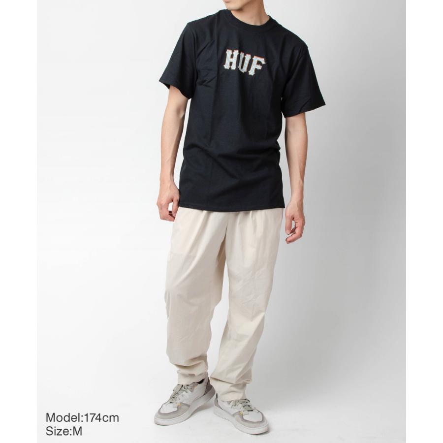 ハフ HUF TS01575 Tシャツ メンズ トップス 半袖 カットソー ロゴ VVS S/S シャツ 黒 白 カジュアル クルーネック シンプル 春夏 コットン 綿｜u-stream｜03