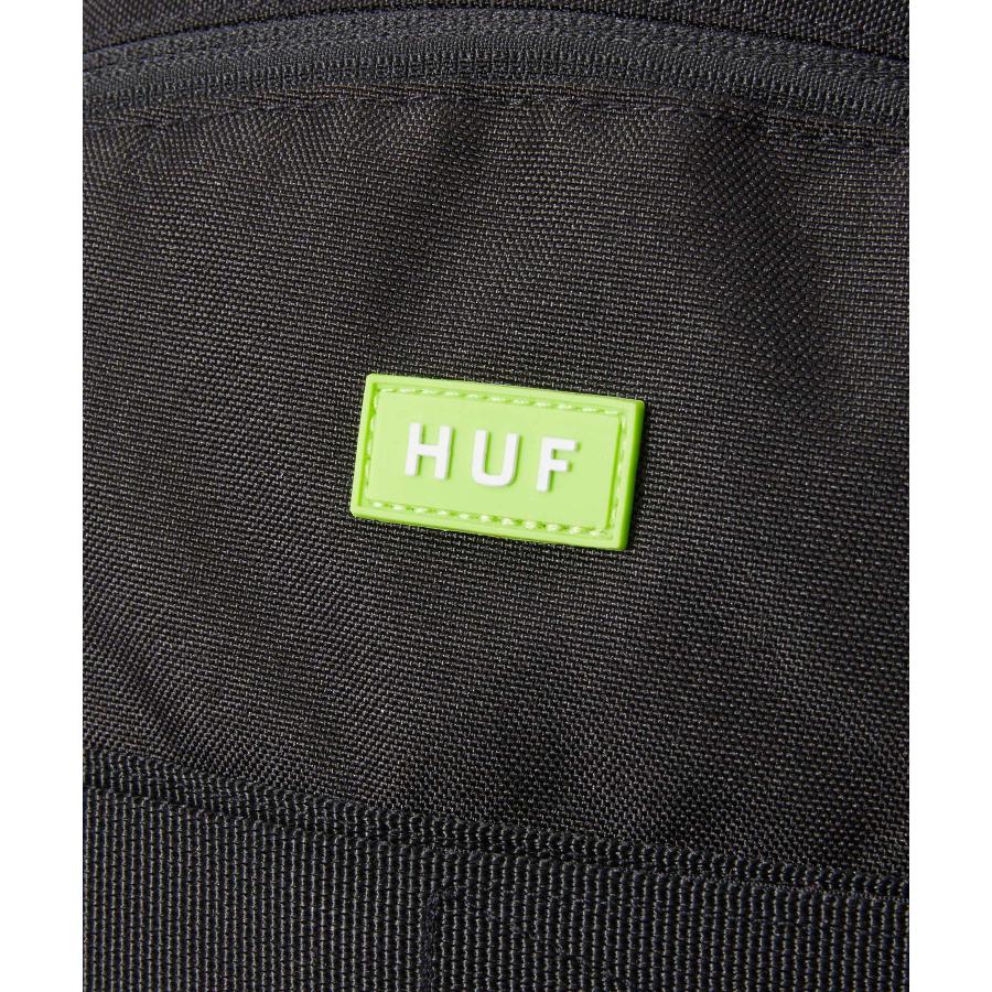 ハフ HUF AC00698 リュックサック メンズ レディース バッグ MISSION BACKPACK タウンユース 鞄 ブラック｜u-stream｜05