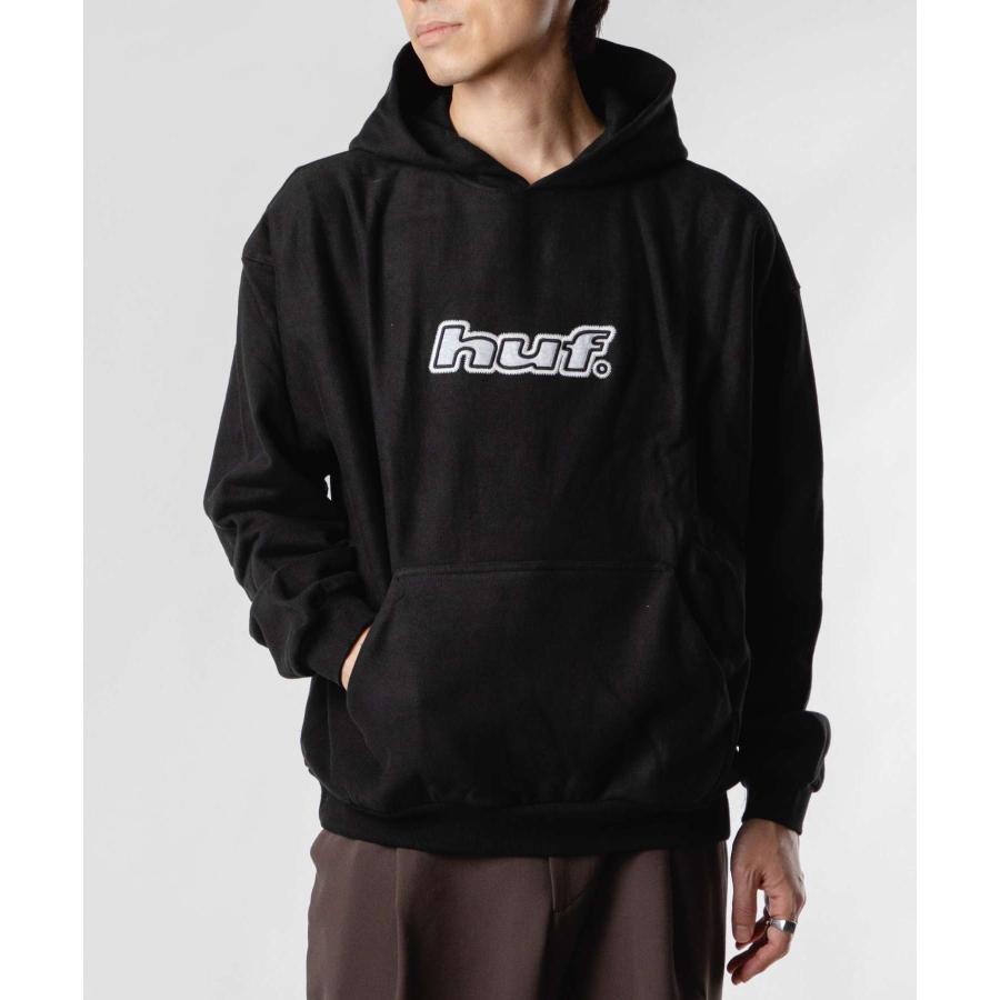 HUF（ハフ） HUF FL00229 パーカー LOGO APPLIQUE HOODED FLEECE 