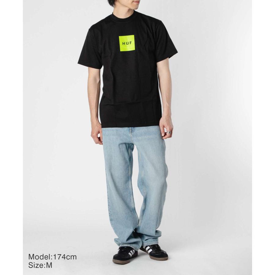 ハフ HUF SET BOX S/S TEE TS01954 メンズ トップス Tシャツ 半袖 カットソー ロゴ ボックス ワンポイント カジュアル シンプル 春夏 コットン 綿｜u-stream｜12