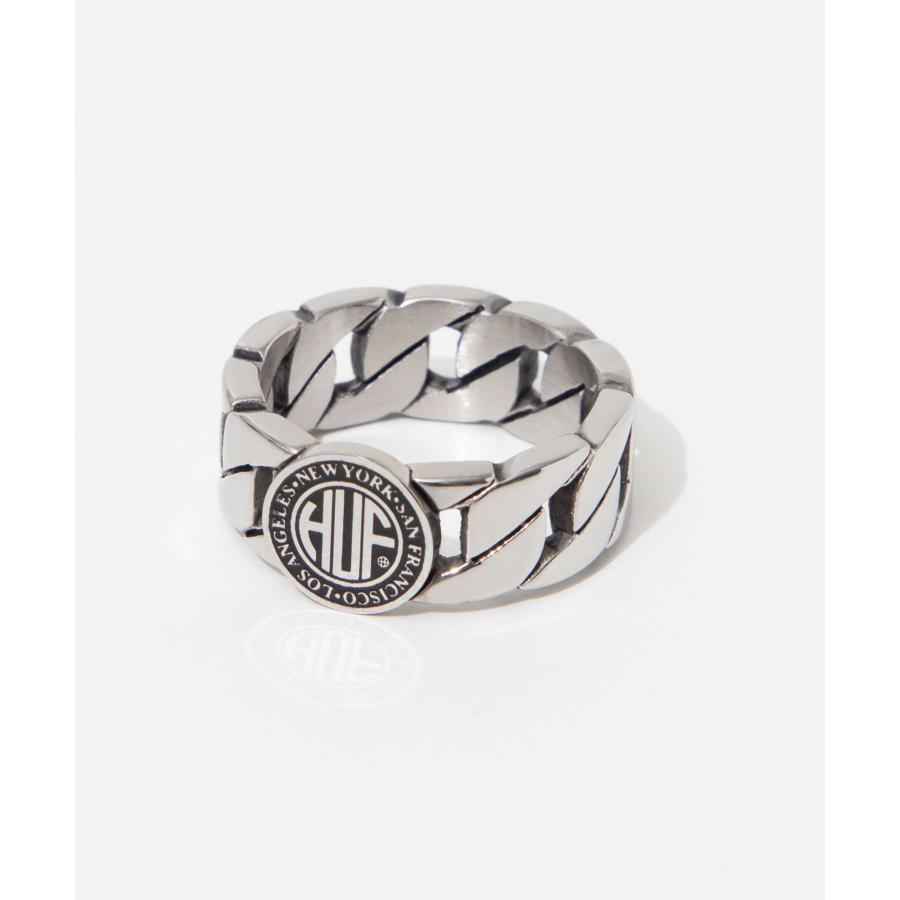 HUF リング HUF（ハフ） HUF AC00986 リング REGIONAL CUBAN LINK RING メンズ