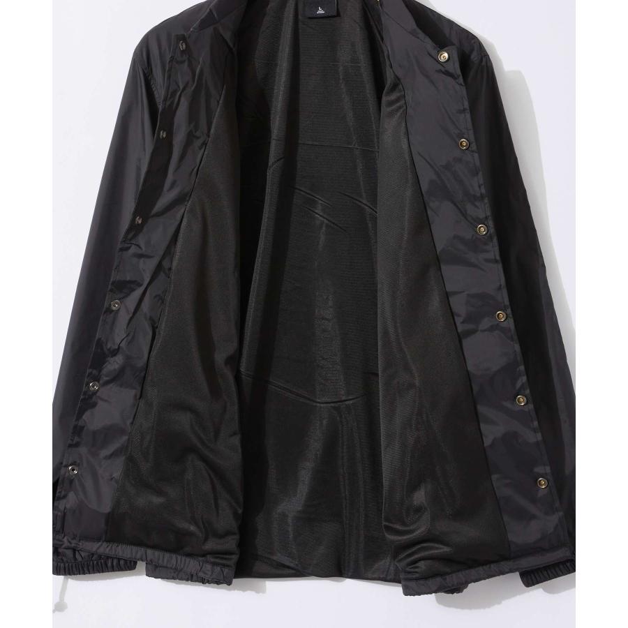 HUF 黒レザージャケット Mサイズ HUF（ハフ） HUF SET H COACHES JACKET JK00390 メンズ アウター