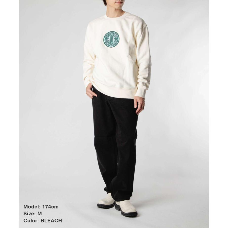 HUF（ハフ） HUF TRANSIT AUTHORITY CREWNECK トランジット