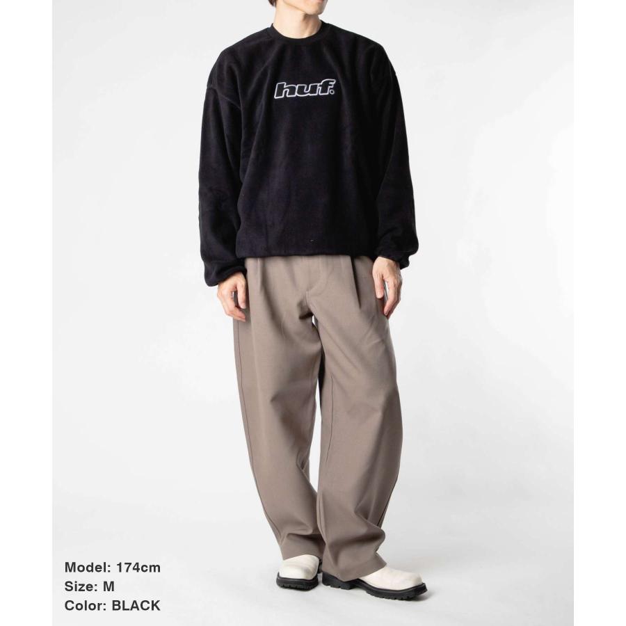 HUF（ハフ） HUF H DOT POLAR FLEECE CREWNECK エイチ ドット ポーラー 