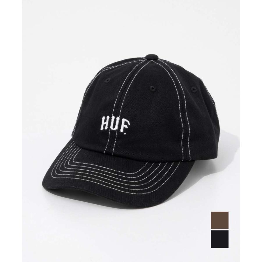 HUF（ハフ） HUF ARCH LOGO 6 PANEL CV HAT アーチ ロゴ シックス
