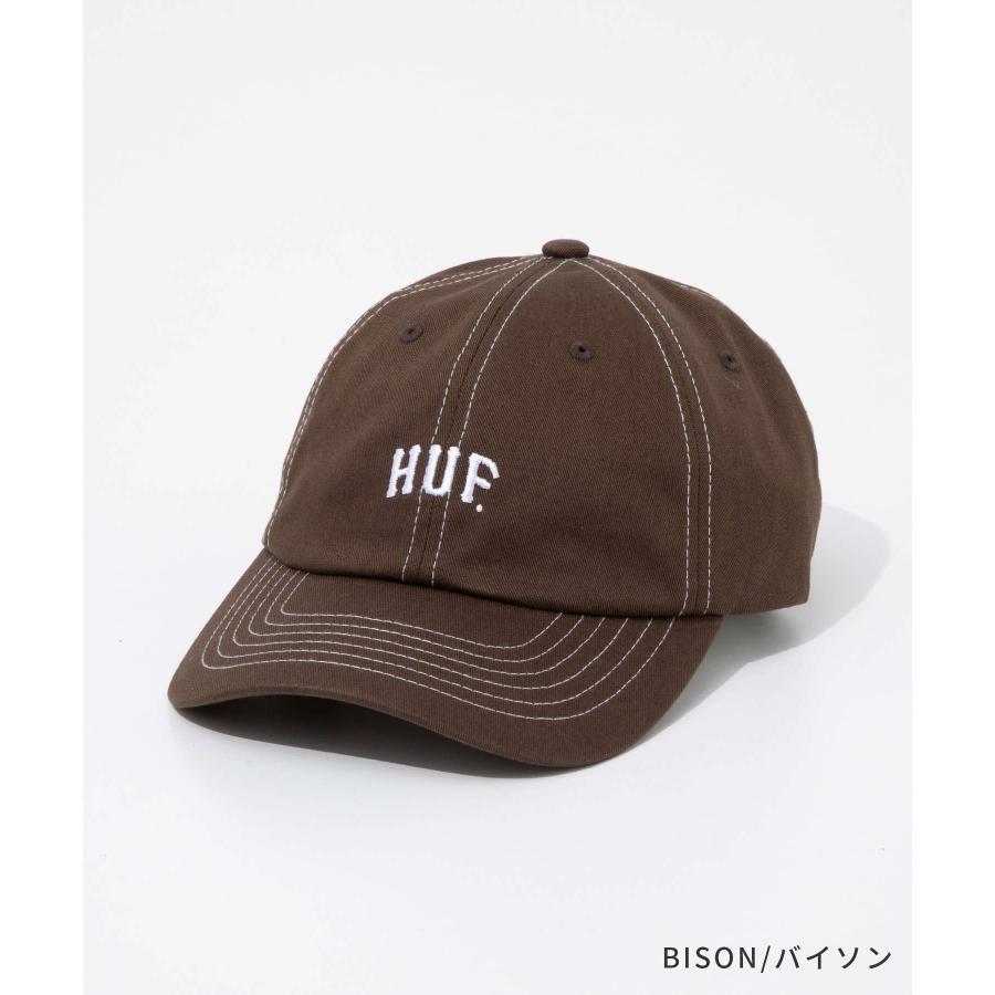 HUF（ハフ） HUF ARCH LOGO 6 PANEL CV HAT アーチ ロゴ シックス