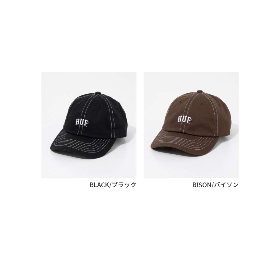 HUF（ハフ） HUF ARCH LOGO 6 PANEL CV HAT アーチ ロゴ シックス