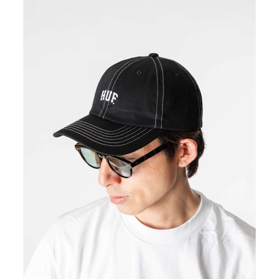 HUF（ハフ） HUF ARCH LOGO 6 PANEL CV HAT アーチ ロゴ シックス