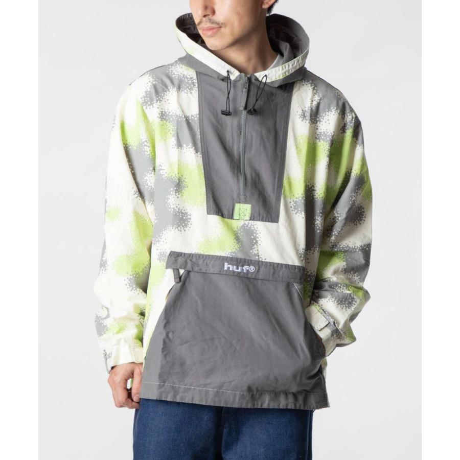 HUF（ハフ） HUF JK00373 ジャケット メンズ アウター ロゴ 迷彩 