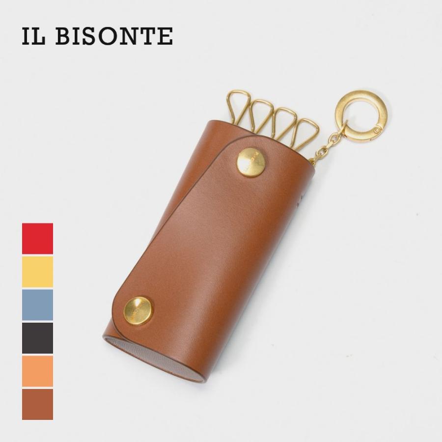 IL BISONTE イル ビゾンテ SKH115 PV0039 キーケース メンズ