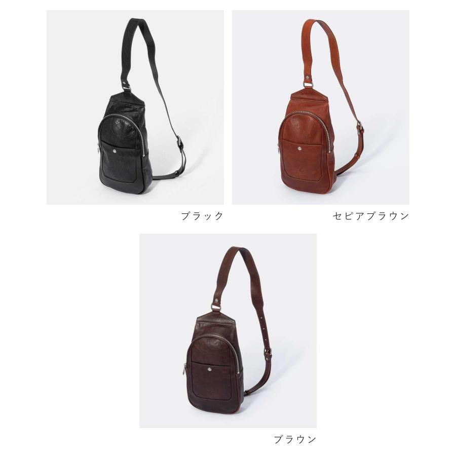 IL BISONTE イル ビゾンテ BOS001PO0001 ボディバッグ メンズ バッグ