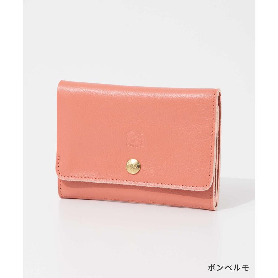 IL BISONTE イル ビゾンテ SMW028 PV0001 二つ折り財布 Medium Wallet 