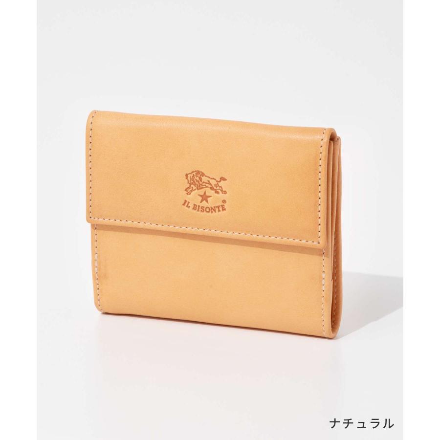 イル ビゾンテ IL BISONTE SMW044 PV0005 二つ折り財布 Medium Wallet Lira メンズ レディース 財布 ミディアム 小銭入れ ウォレット シンプル レザー   爆買 | IL BISONTE | 08