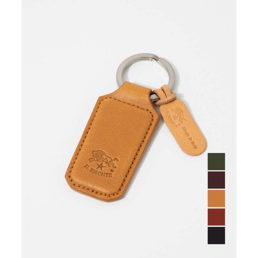 イル ビゾンテ IL BISONTE SKH143 PO0001 キーリング KEY HOLDER メンズ レディース キーホルダー レザー シンプル コンパクト 爆買 | IL BISONTE
