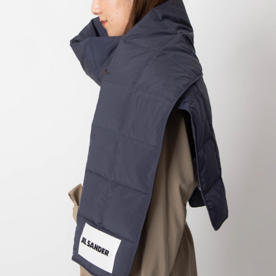 JIL SANDER ジルサンダー マフラー ダウンマフラー メンズ