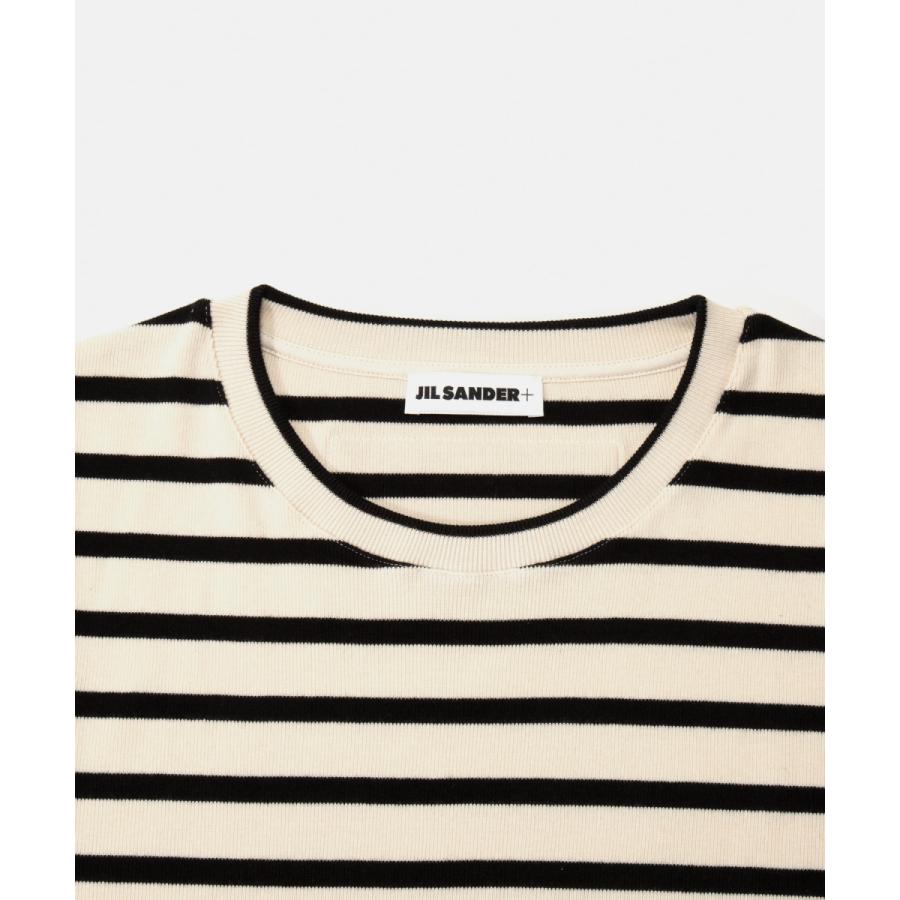 ジルサンダー プラス JIL SANDER+ JPUU707536 MU247518 Tシャツ メンズ トップス 半袖 カジュアル カットソー ボーダー コットン ブランド プレゼント シンプル｜u-stream｜10