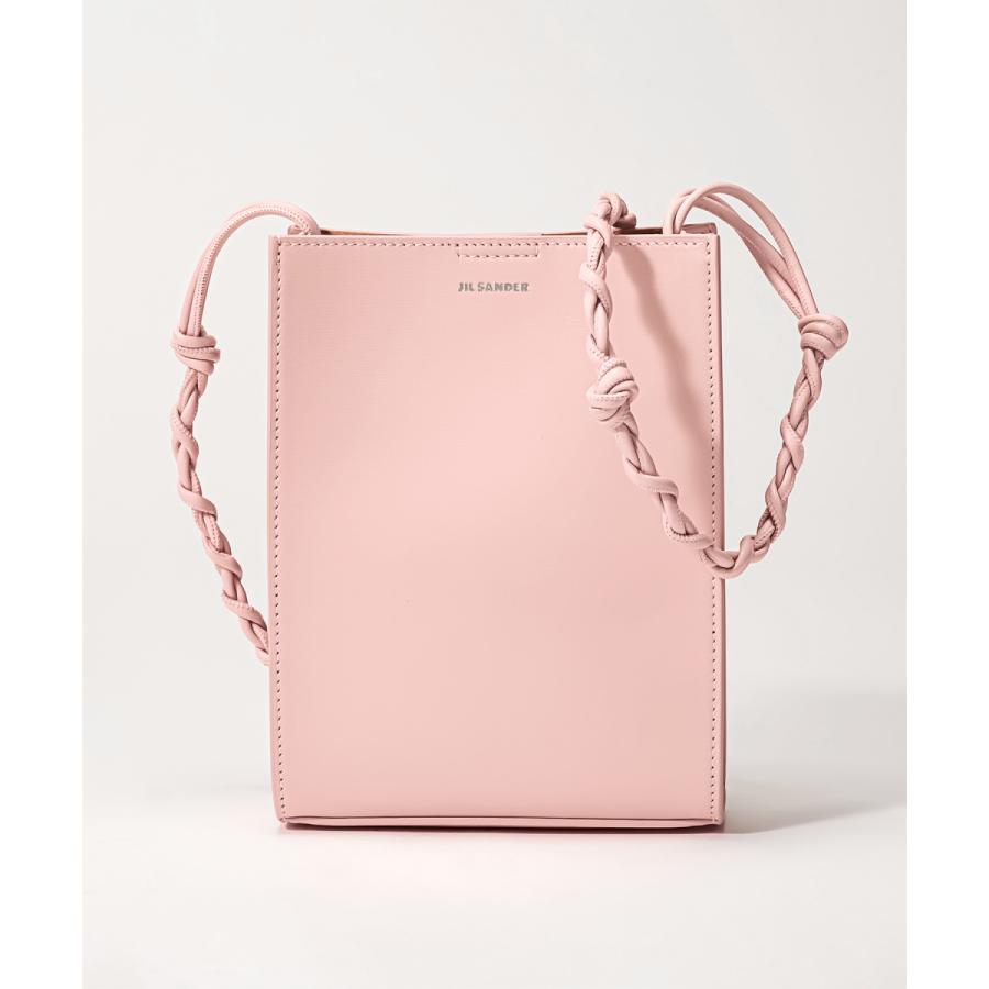 JILSANDER(ジルサンダー) ショルダーバッグ - ライトピンク レザー アウトレット】JIL SANDER ジルサンダー ショルダーバッグ/クロス