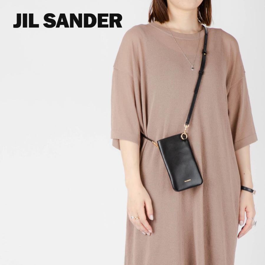 ジルサンダー JIL SANDER JSWU856671 WUB01045N スマホショルダー ショルダーバッグ LINK SMALL レディース  フォンポーチ レザー シンプル スマホ エンボスロゴ : ji-856671wub01045n-001 : U-STREAM - 通販 -