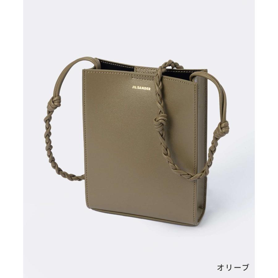 ジルサンダー JIL SANDER J07WG0001 P4841 ショルダーバッグ レディース バッグ ポシェット タングル スモール 本革 レザー TANGLE SMALL ベージュ 爆買の画像