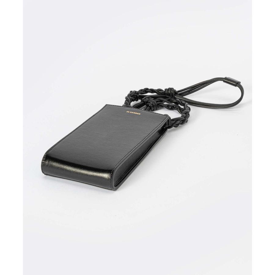 【美品】JIL SANDER ジルサンダー スマホケースバッグ スマホショルダー JIL SANDER（ジルサンダー） フォンケース スマホショルダー ブラック